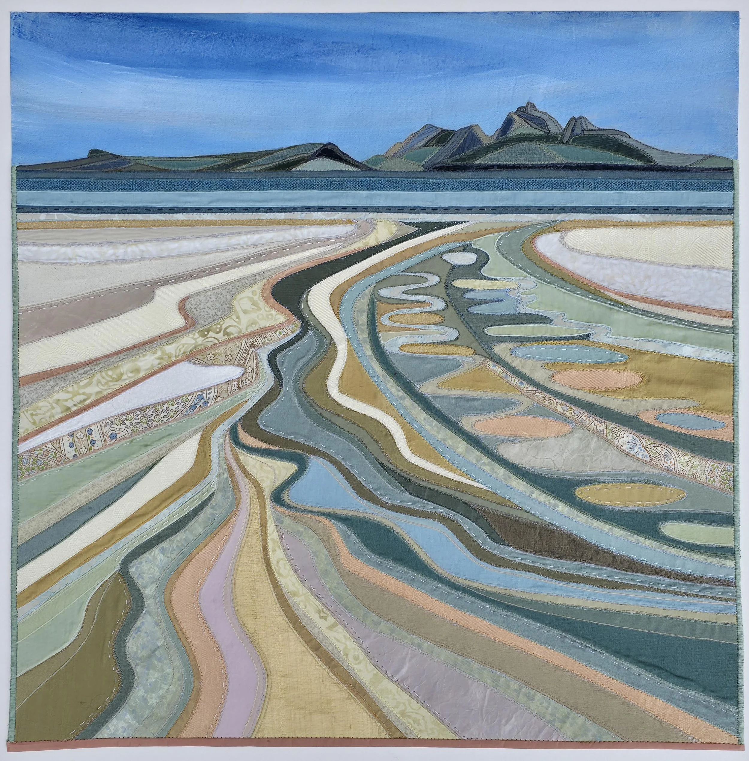 A Hero of a Place (Camusdarach) - Click on Picture to see full picture - 53x53cm Framed Size  - Resipole Studios