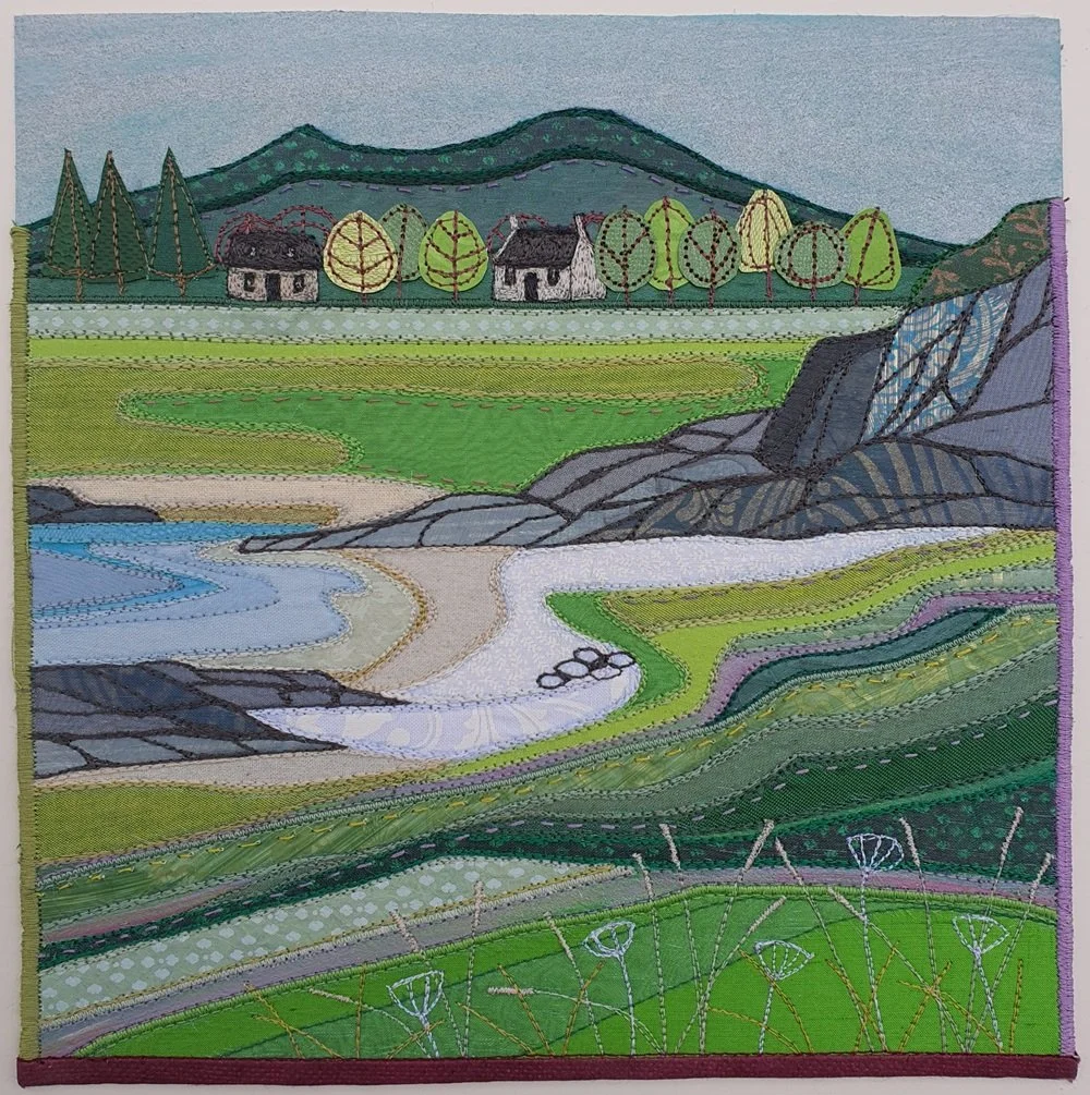 Bay to Bay -
33x33cm Framed -
SOLD -
Resipole Studios