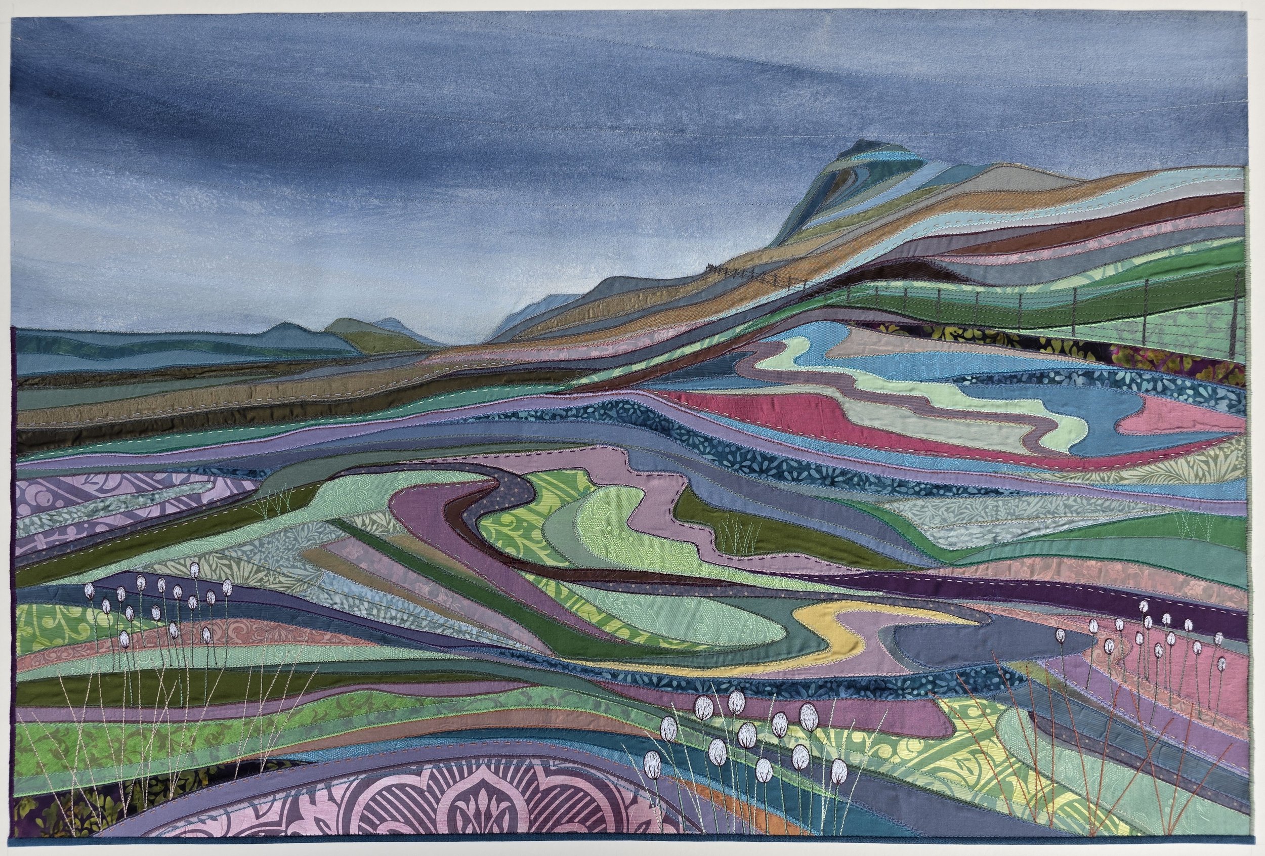 Lines of the Landscape - Click on Picture to see full picture - 56x84cm Work Size 73x103cm Framed Size  - McCallum art House - £1800