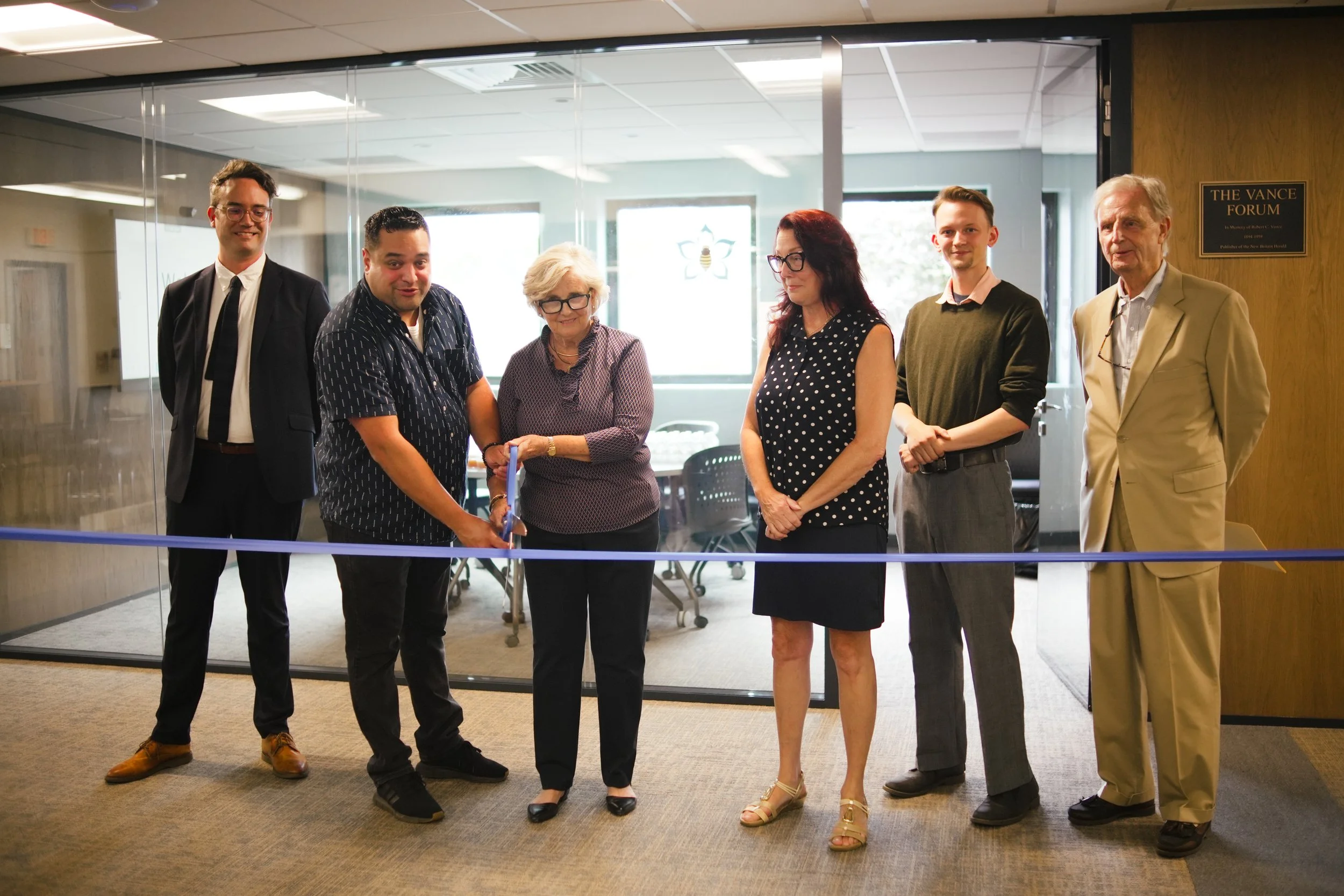 The Vance Forum Ribbon Cutting 