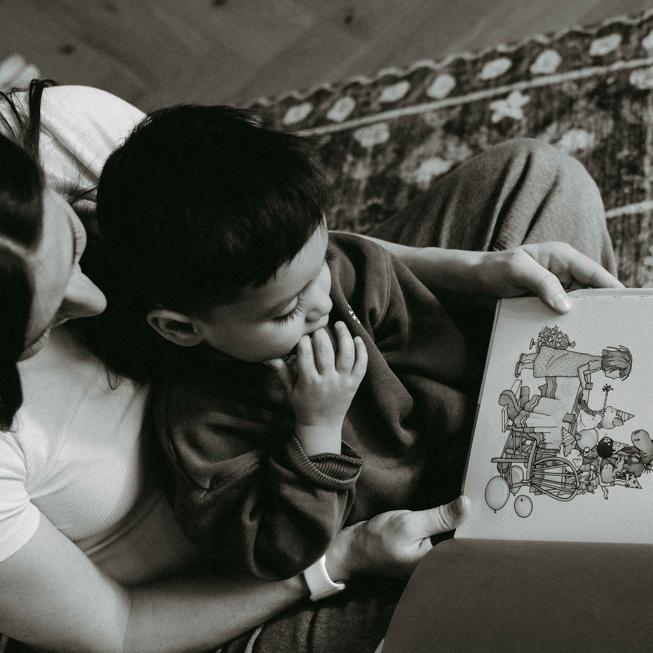 Every mother started here.

Not in the nursery, the delivery room, or the moment she was handed her baby.

She started here &mdash; in a book. In the quiet childhood dream of one day reading this to someone of her own.

To the ones living it right no