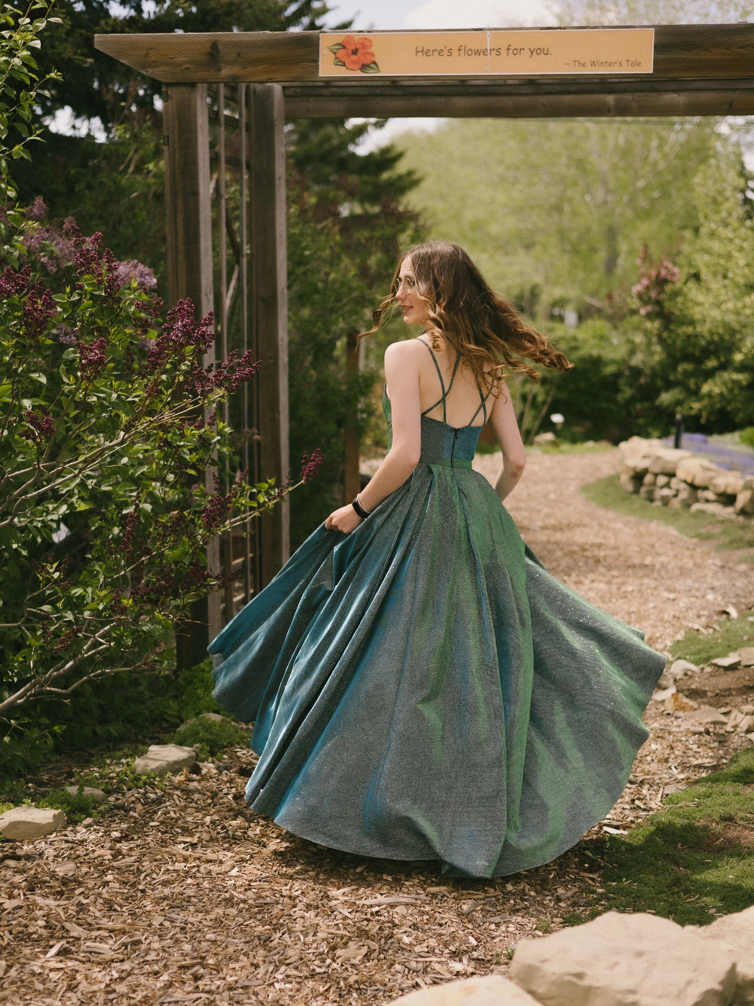 &ldquo;Here&rsquo;s flowers for you.&rdquo; 🌸

She&rsquo;s running toward midnight. You know the story. The clock strikes. The dress, the magic, the version of her you&rsquo;ve known your whole life &mdash; all of it about to change forever.

You ca