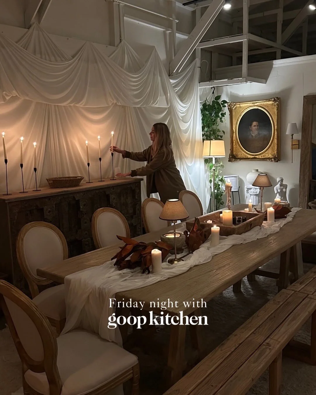 Friday evenings are best spent with good friends, real food, and minimal cleanup.

We&rsquo;ll handle dinner; you focus on what really matters. Order now for delivery or pickup.

order.goopkitchen.com | goop kitchen app