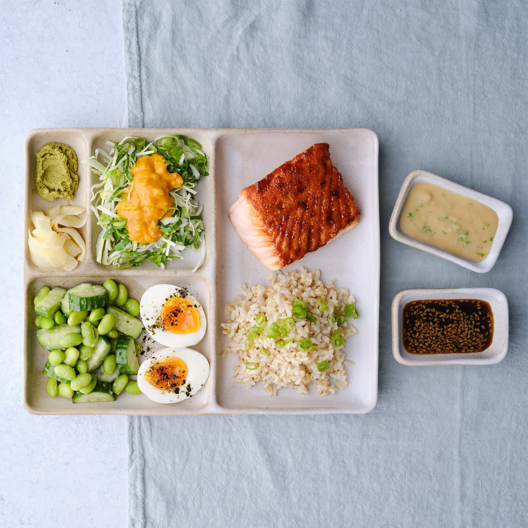Miso Salmon Bento Box