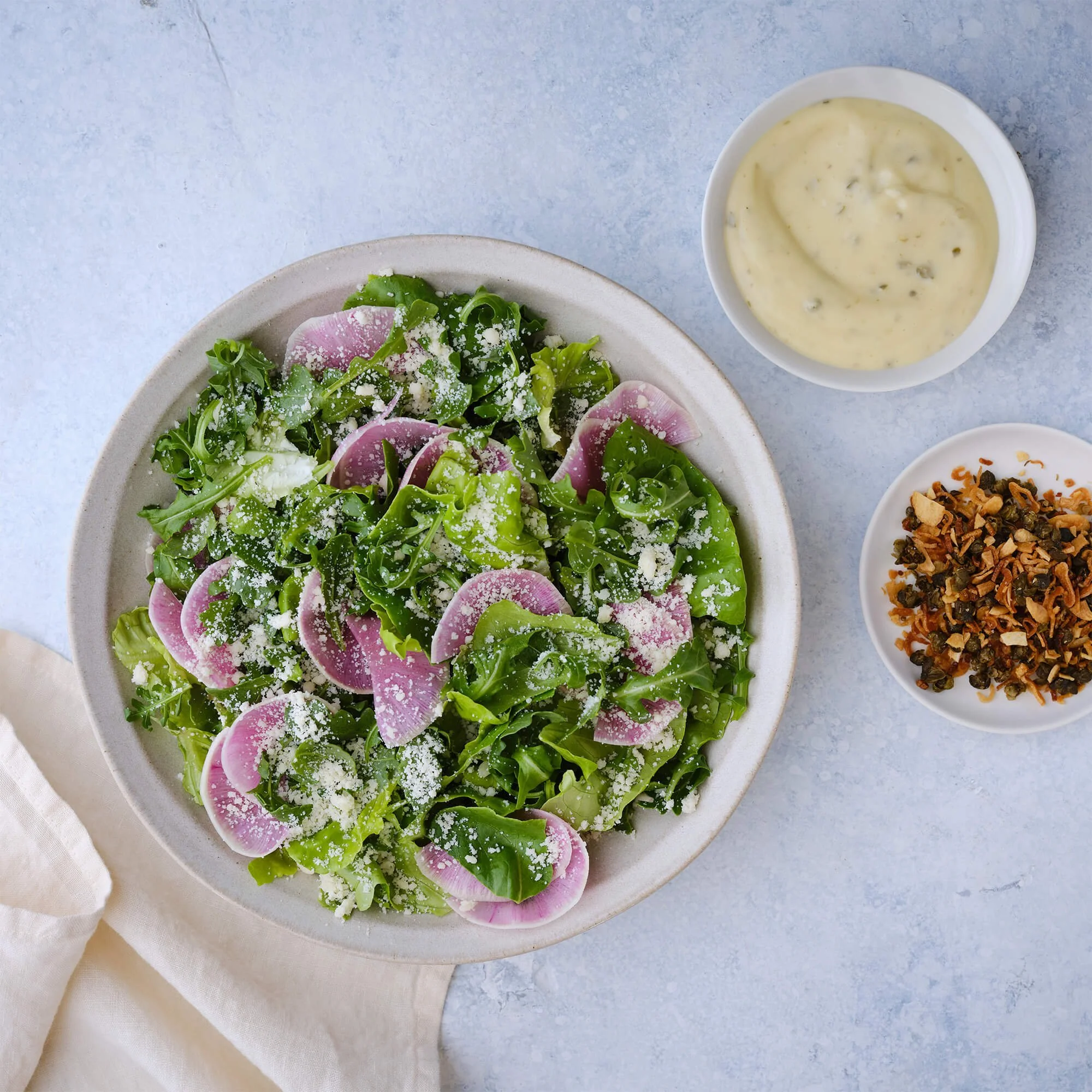 The BEST Arugula Salad