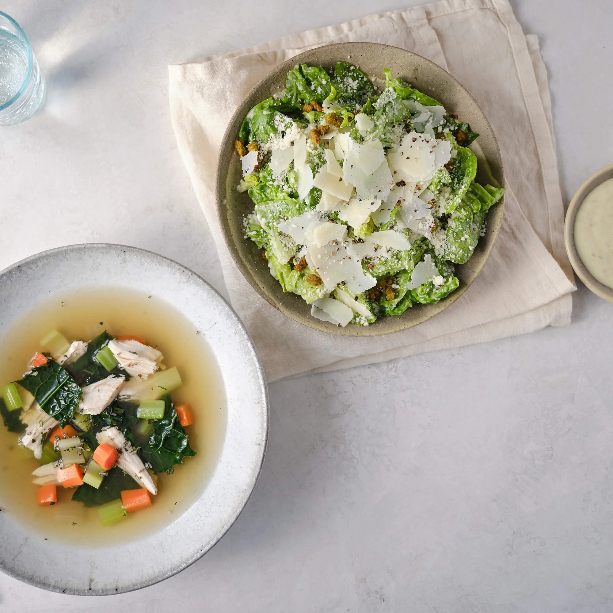 Soup and Side Salad