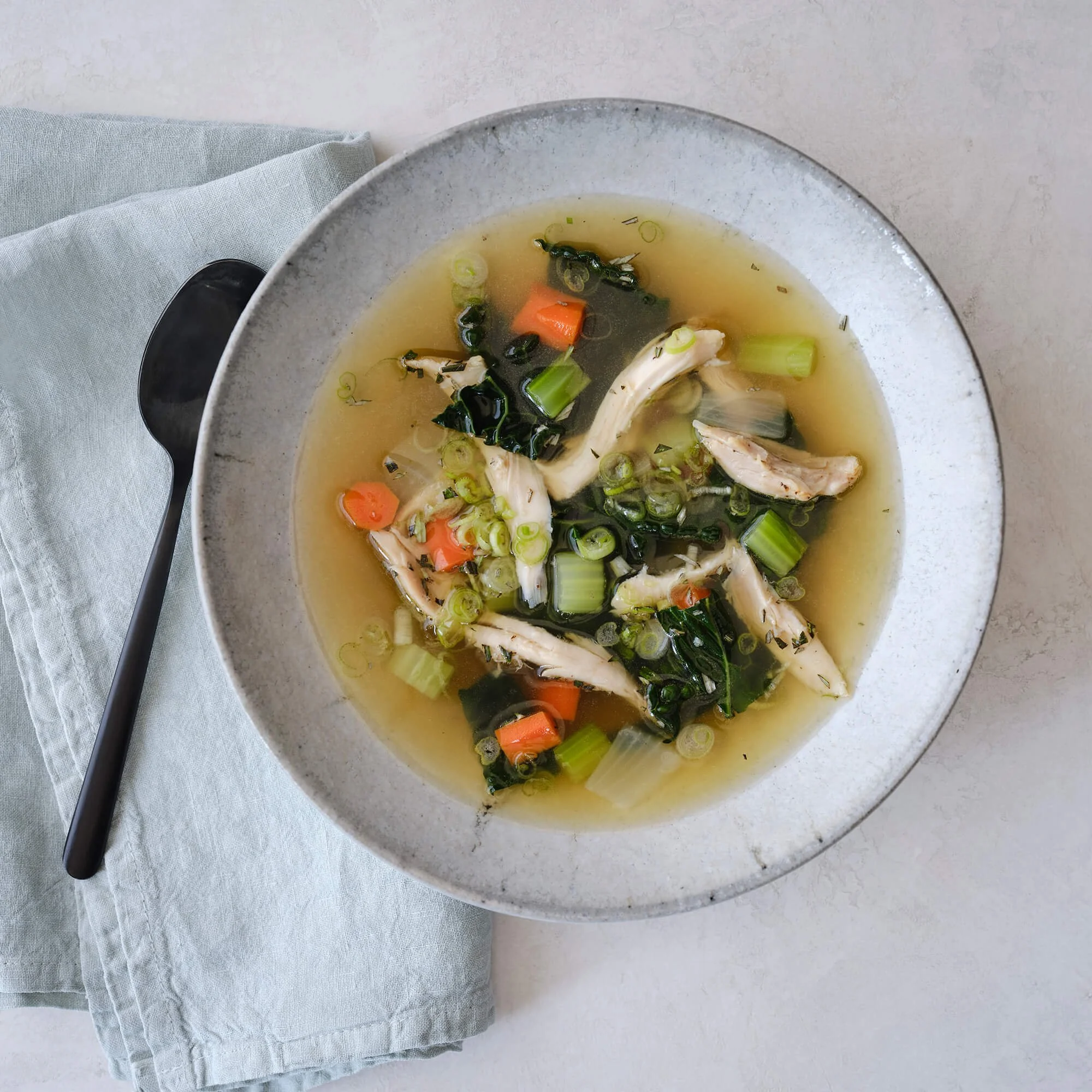Chicken &amp; Vegetable Soup For The Soul
