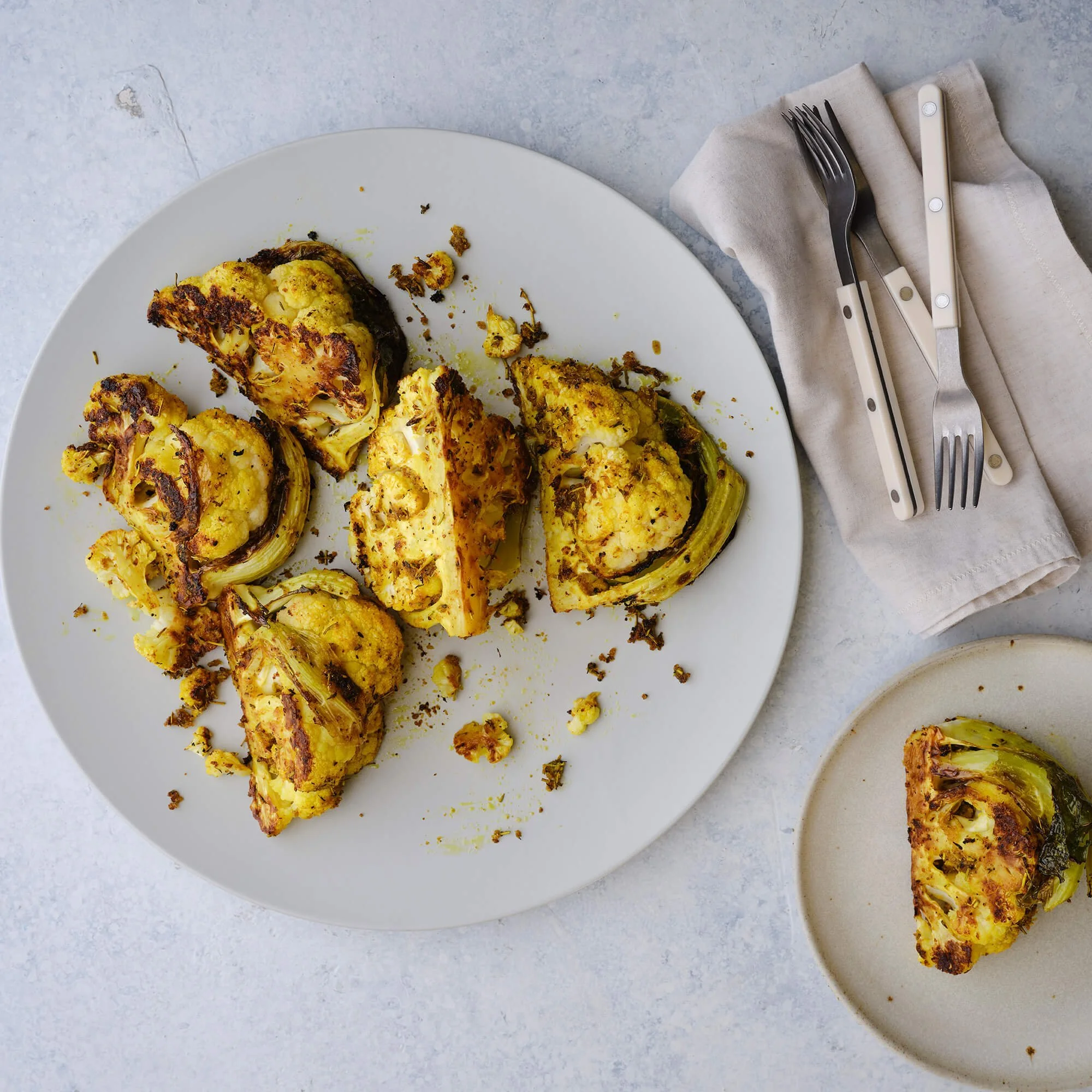 Whole Roasted Cauliflower