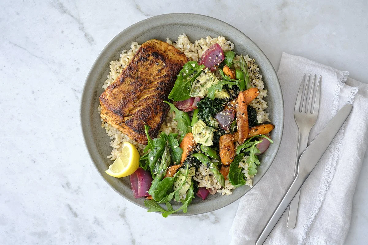 Spring Salmon Bowl
