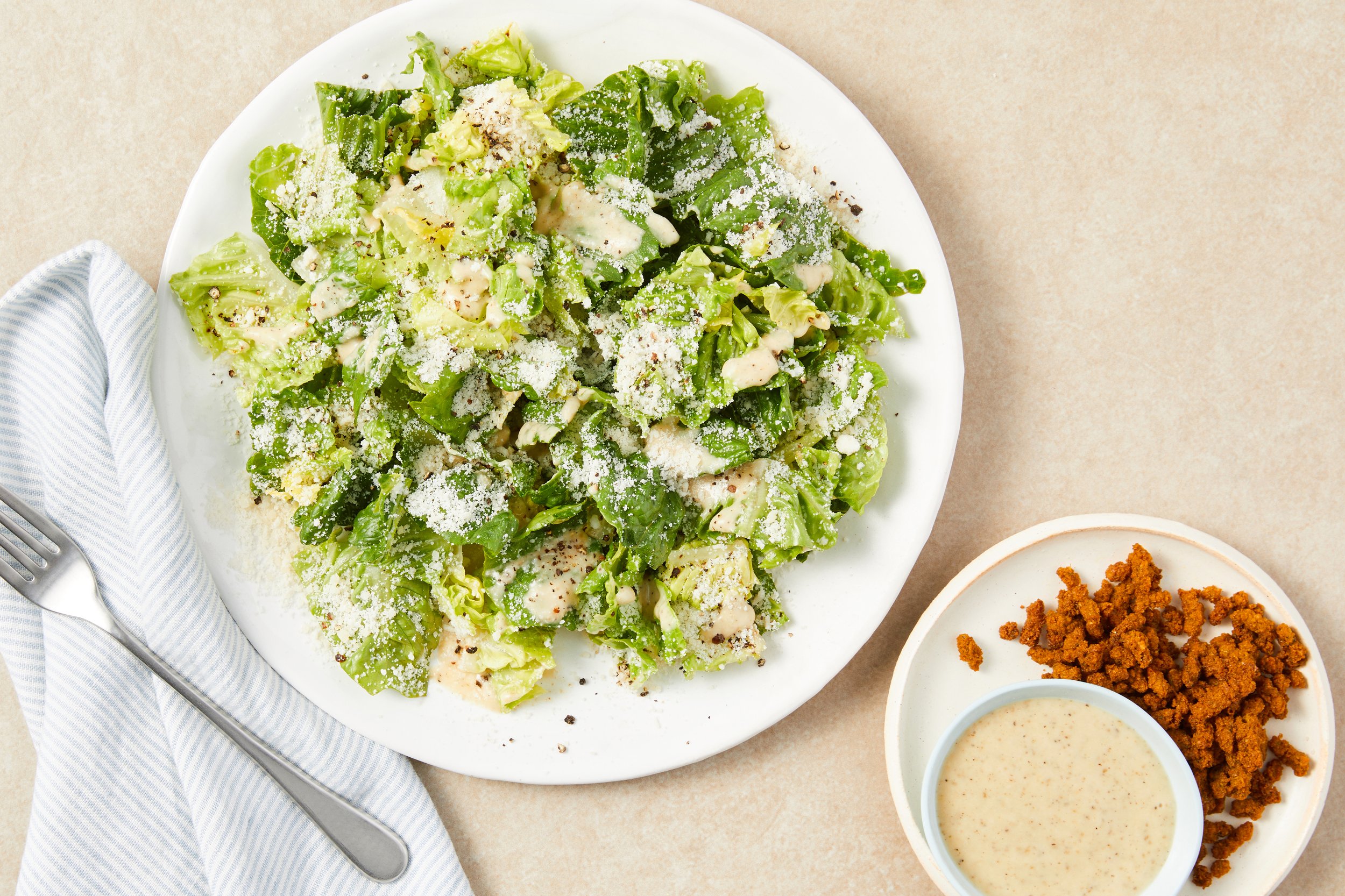 Little Gem Caesar Salad Family Size GoopKitchen little-gem-caesar-salad-family-size-goopkitchen