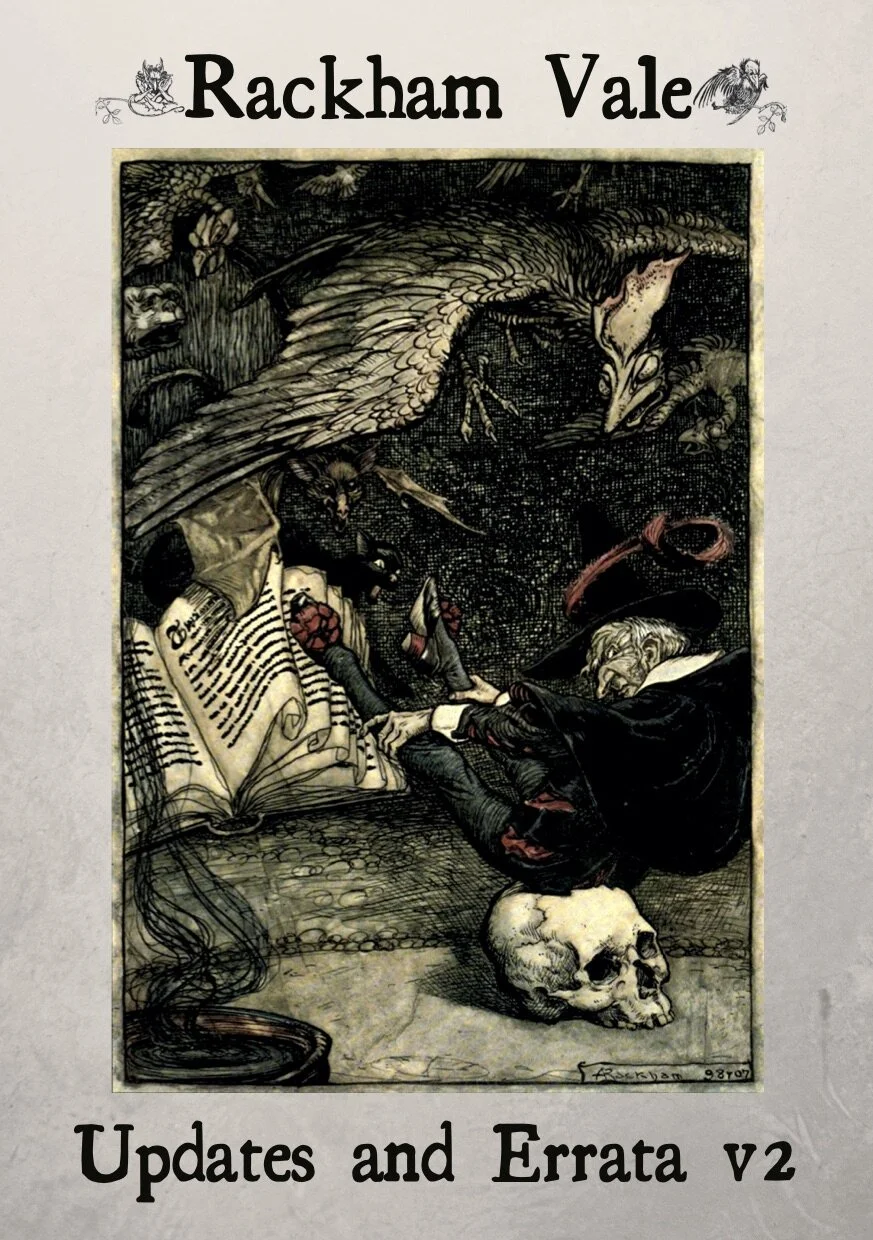 Deluxe: Rackham Vale: Paintbox Edition Hardcover + 27 5x7