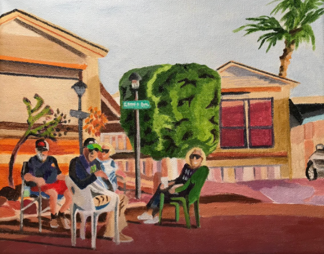 Rainbow Spa
Acrylic on Canvas
8" x 10"
SOLD