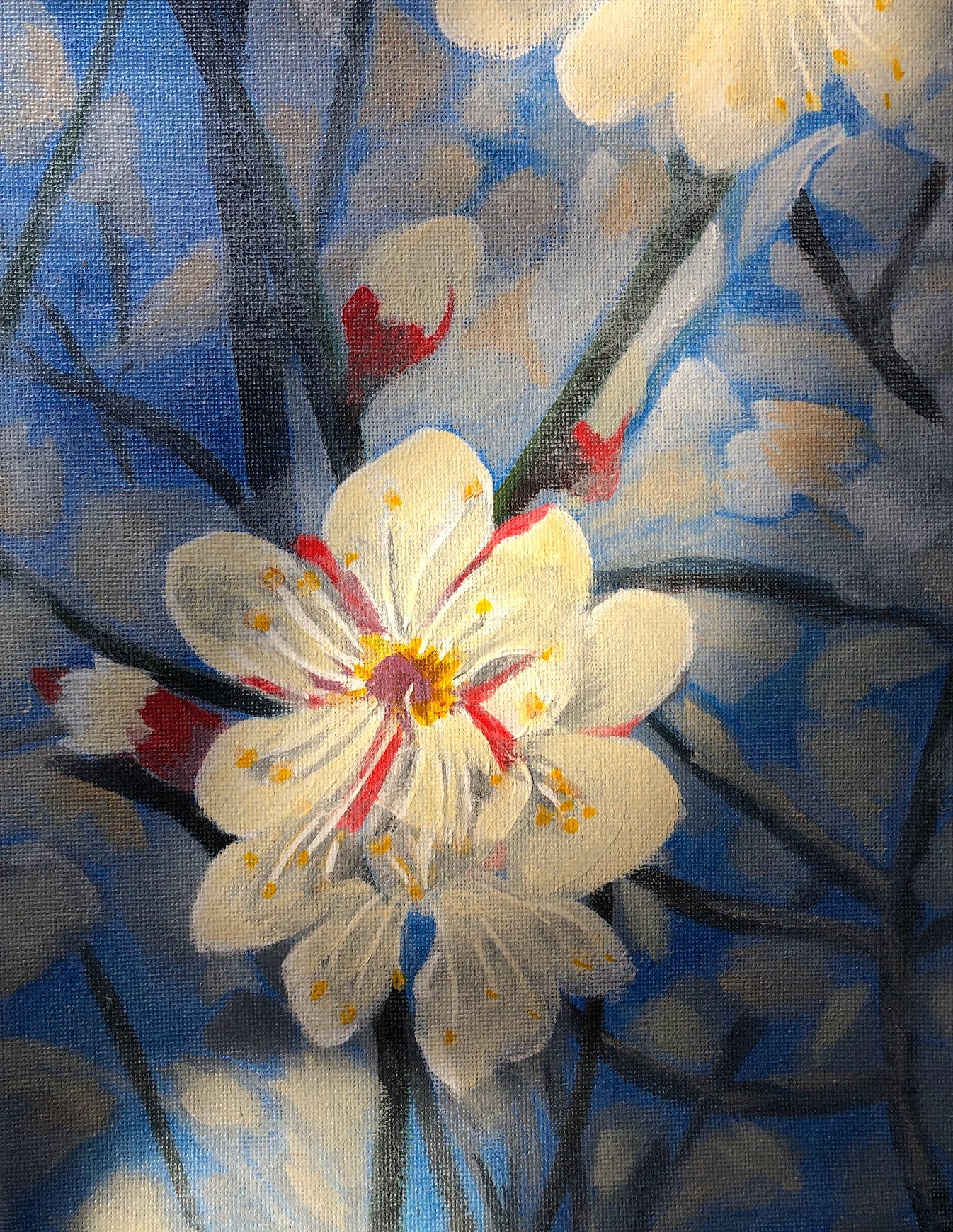 Plum Flower
Acrylic on Canvas
9" x 12"
SOLD
