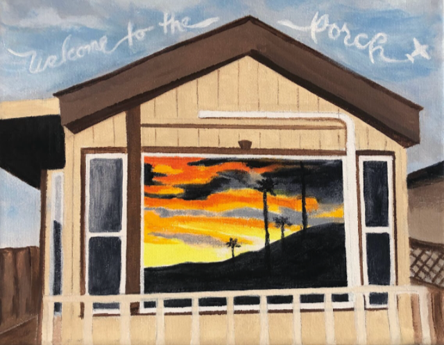 Rainbow Spa
Acrylic on Canvas
8" x 10"
SOLD