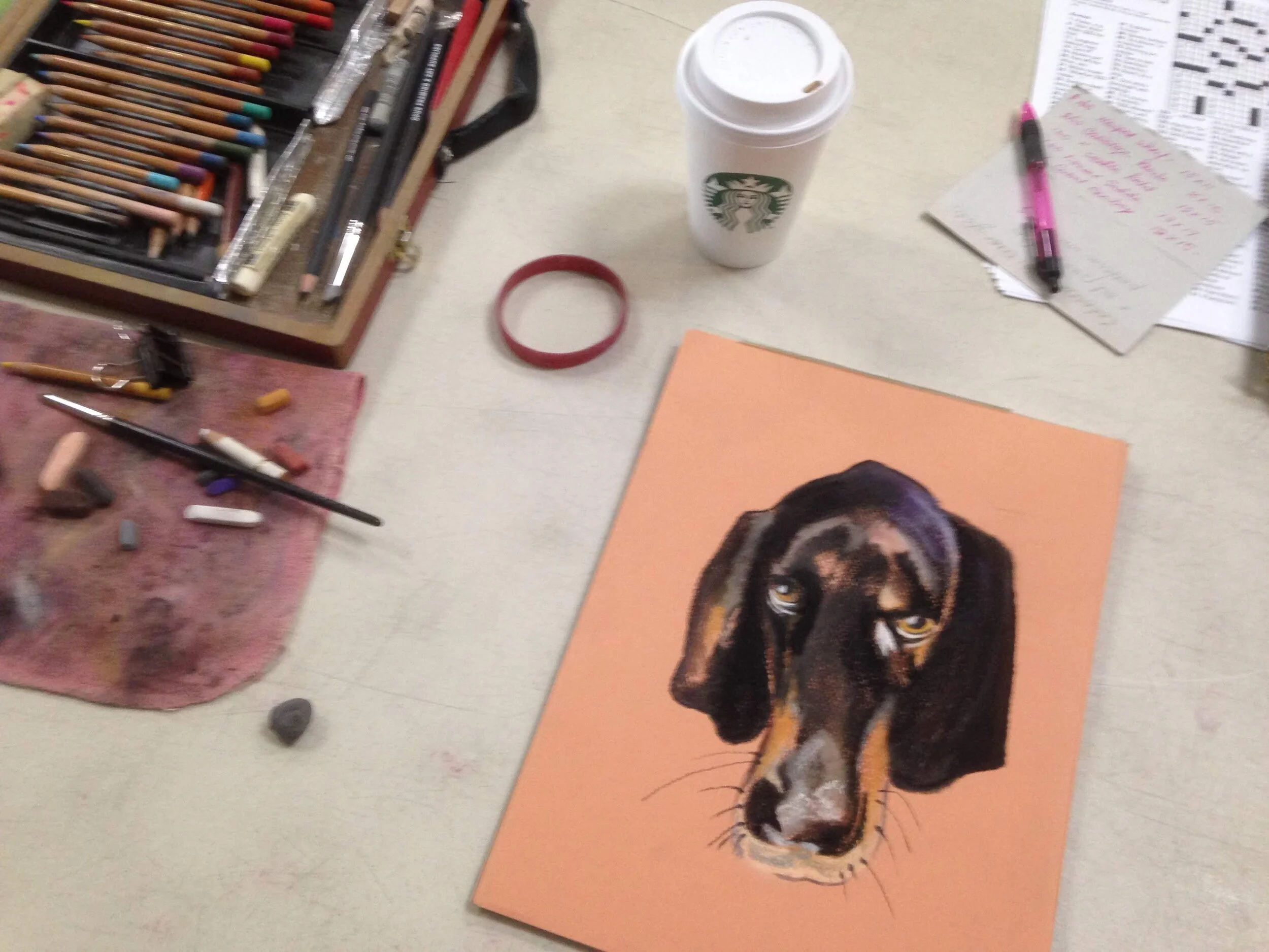 Wanda (Wyatt&Arlene's Dog)
Pastel SOLD