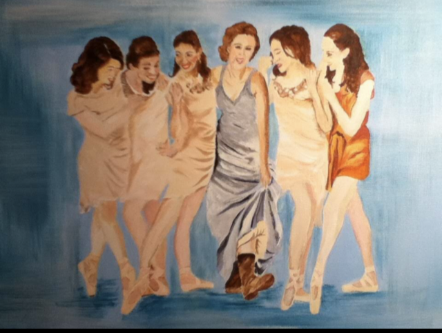 Sarah McLachlan "Fumbling Towards Ecstasy"
Acrylic on Canvas NFS