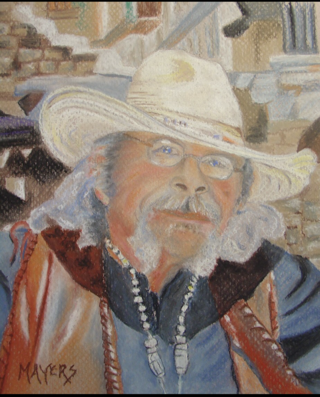 Desert Cowboy
Pastel
