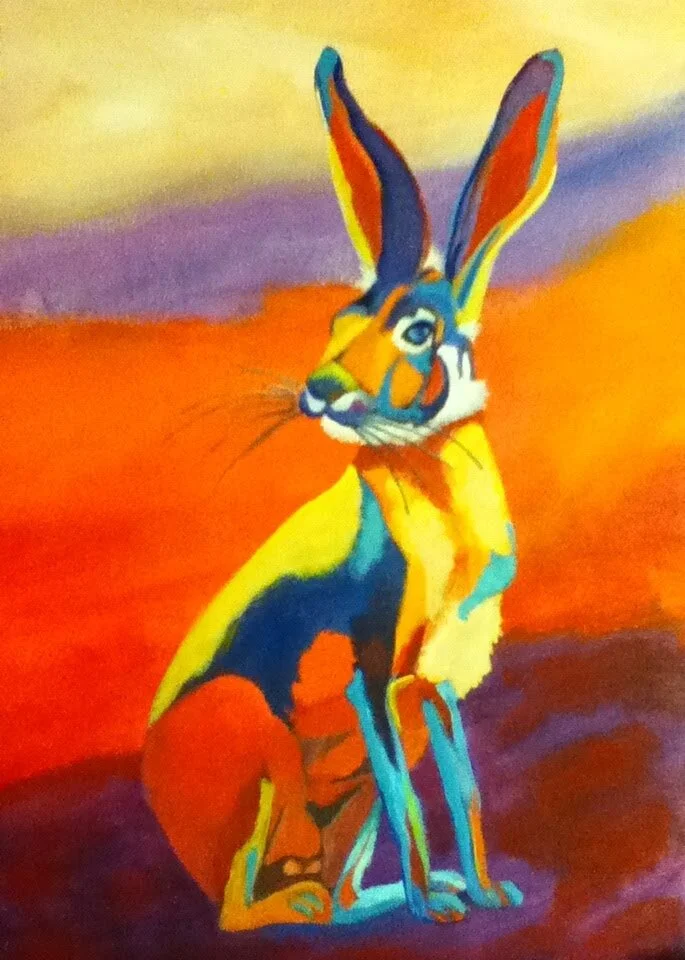 Desert Jackrabbit
Acrylic SOLD