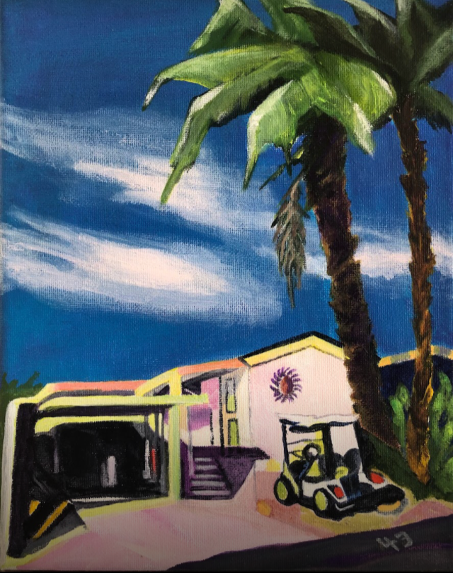 Rainbow Spa
Acrylic on Canvas
8" x 10"
SOLD