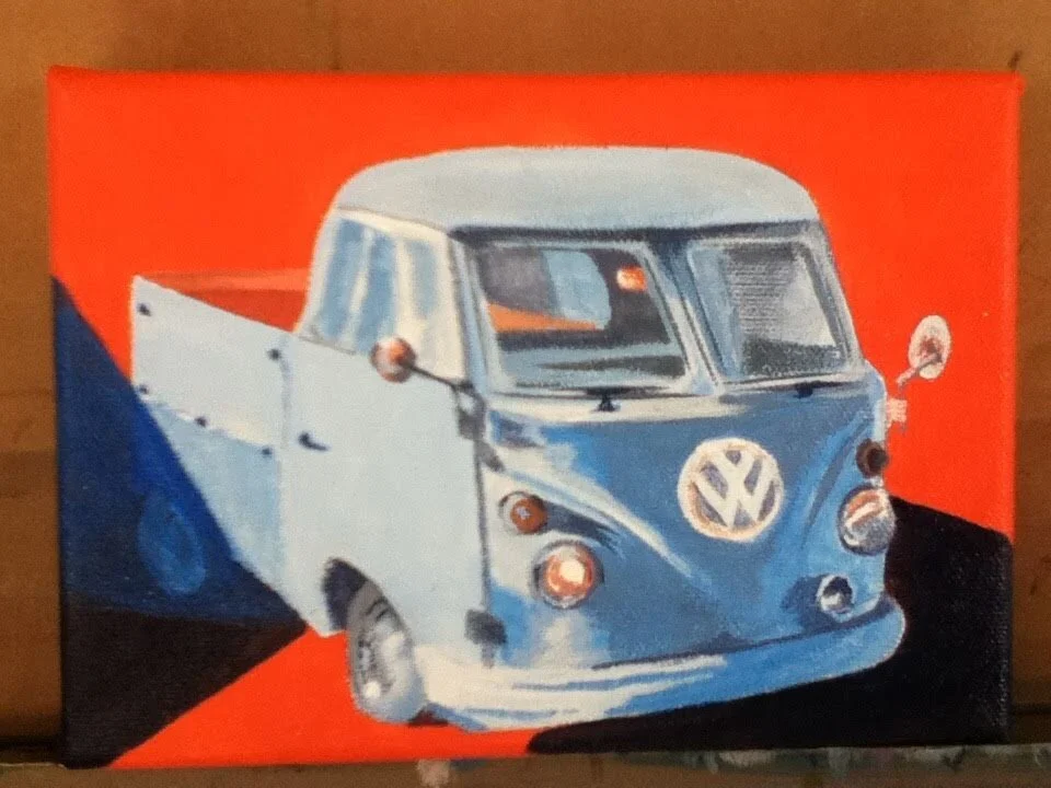 Vintage VW
Acrylic on Canvas SOLD