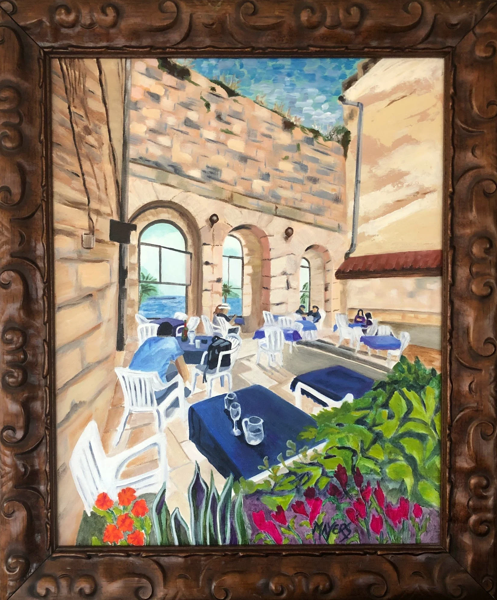 The Knave located in Split, Croatia at Diocletian's Palazzo.
Commission Painting, Acrylic on Canvas
Framed