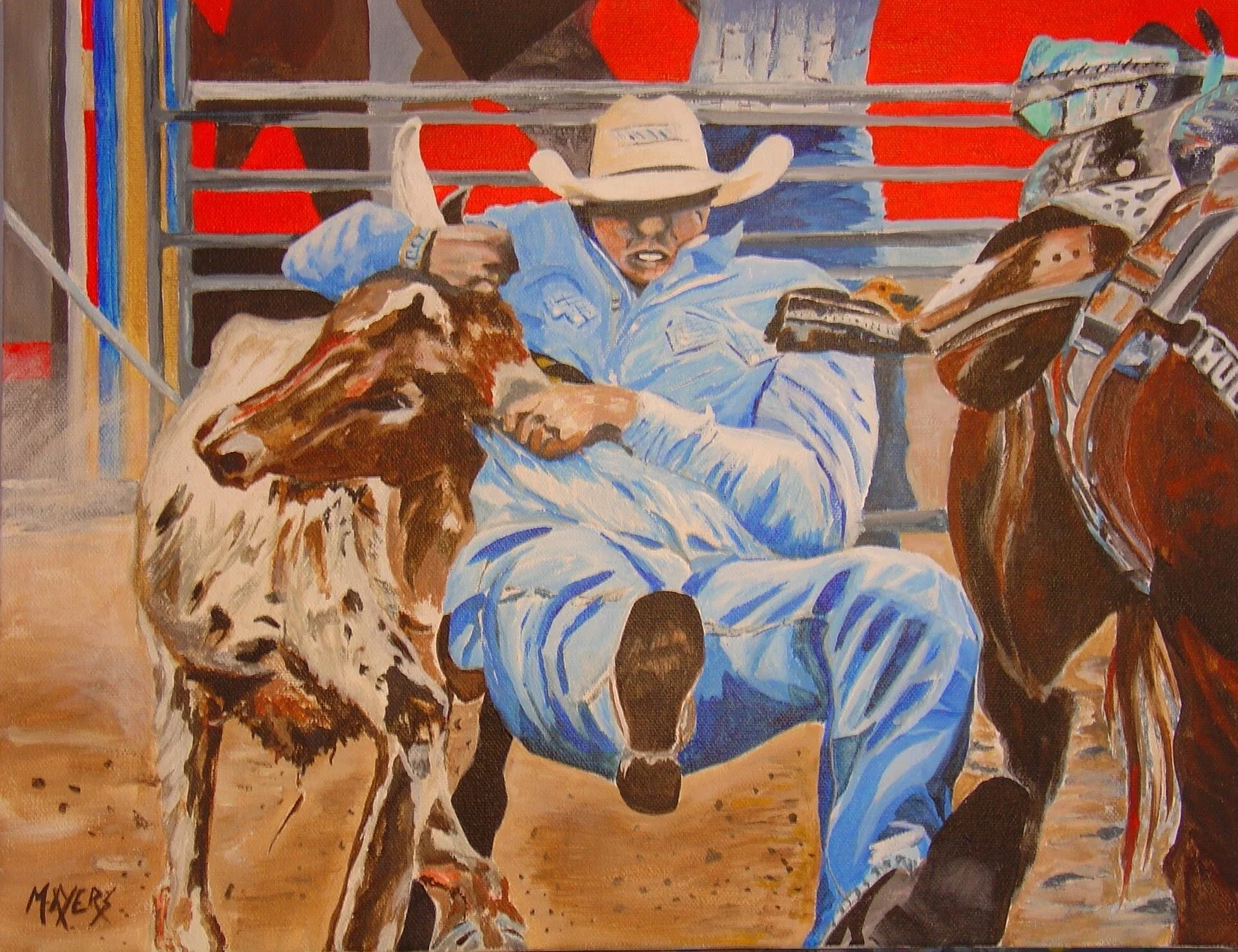 Stampede Calf Roping
Acrylic SOLD