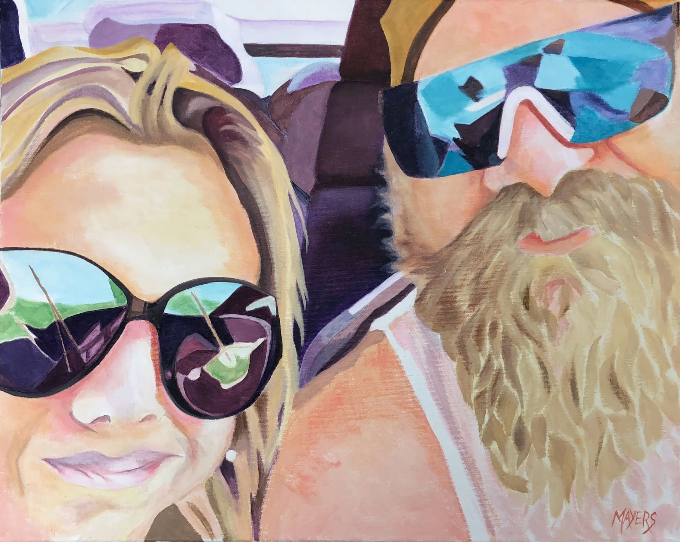 Coree & 'Big Rand' - Family
Acrylic on Canvas
GIFT