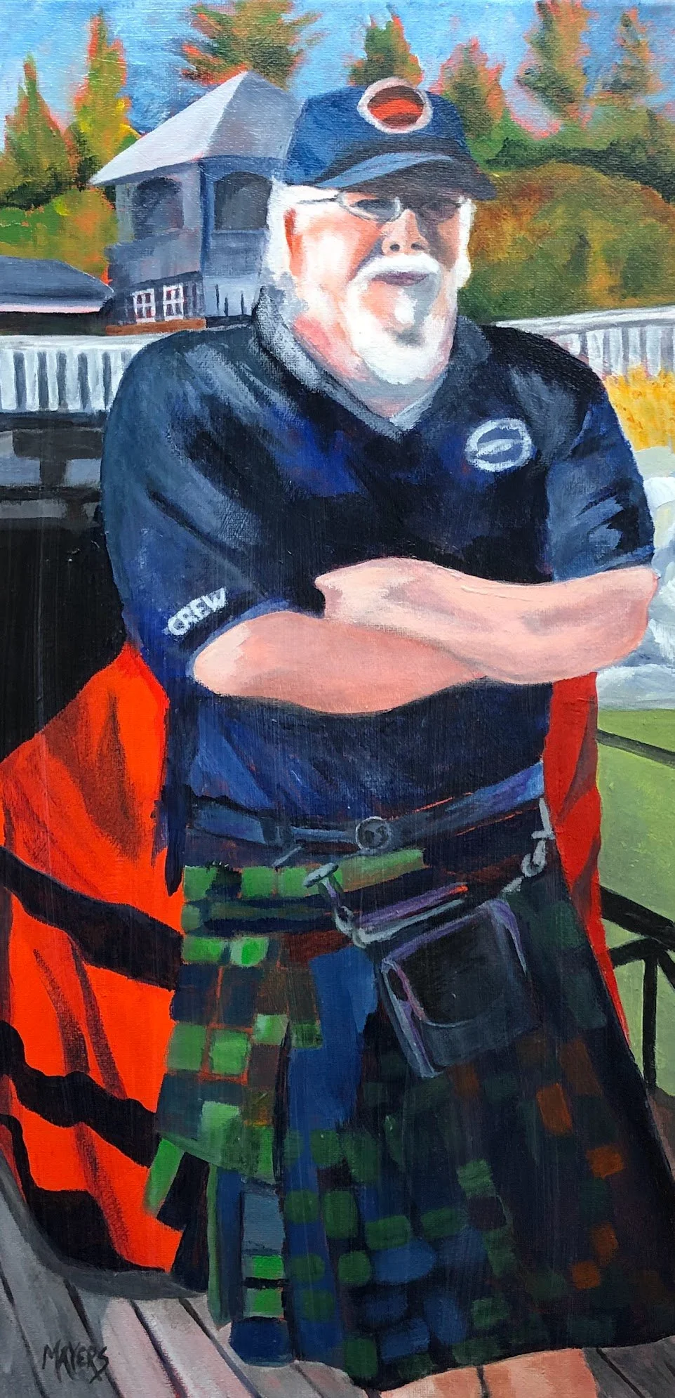 Hamish - USSC Dock Manager - Bowen Is.
Acrylic on Canvas
GIFT