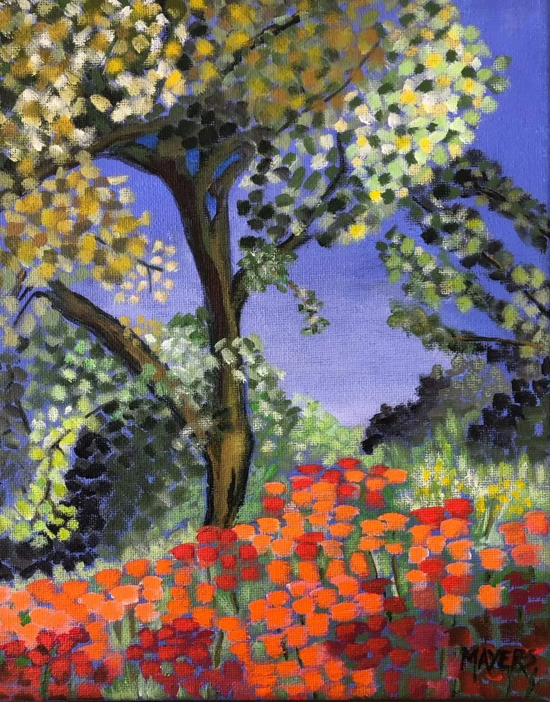 Monterey Meadow 
Acrylic on Canvas 8" x 10" CND$200