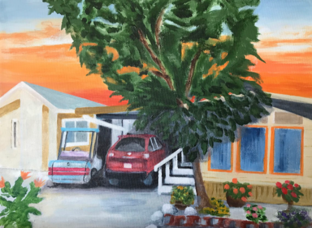 Rainbow Spa
Acrylic on Canvas
8" x 10"
SOLD