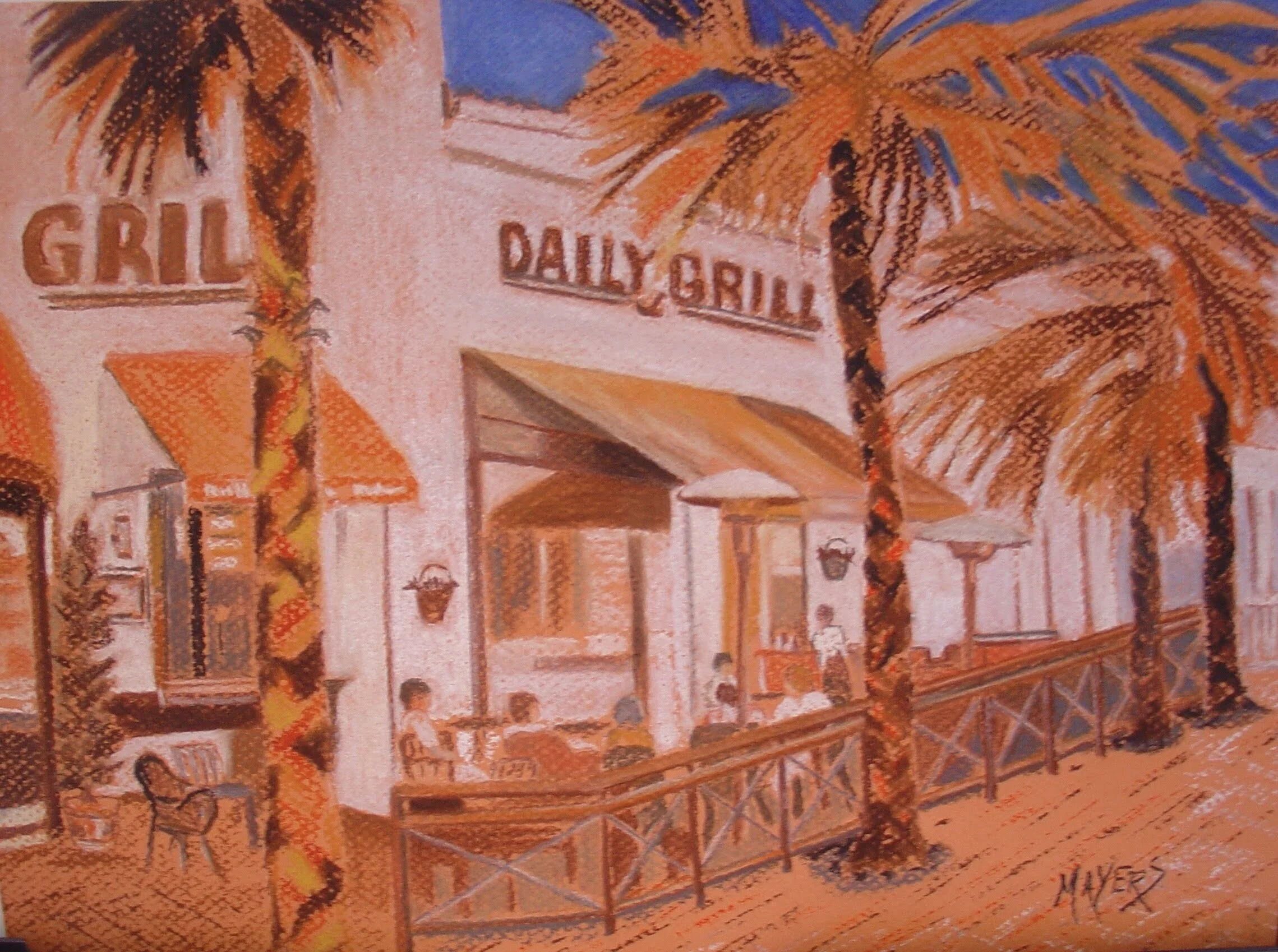Daily Grill
9" X 12" Chalk Pastel CAD$165