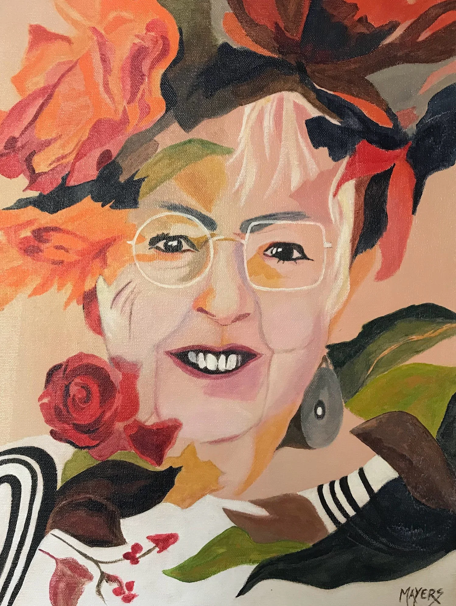 Gay Allen - Portrait
Acrylic on Canvas
GIFT