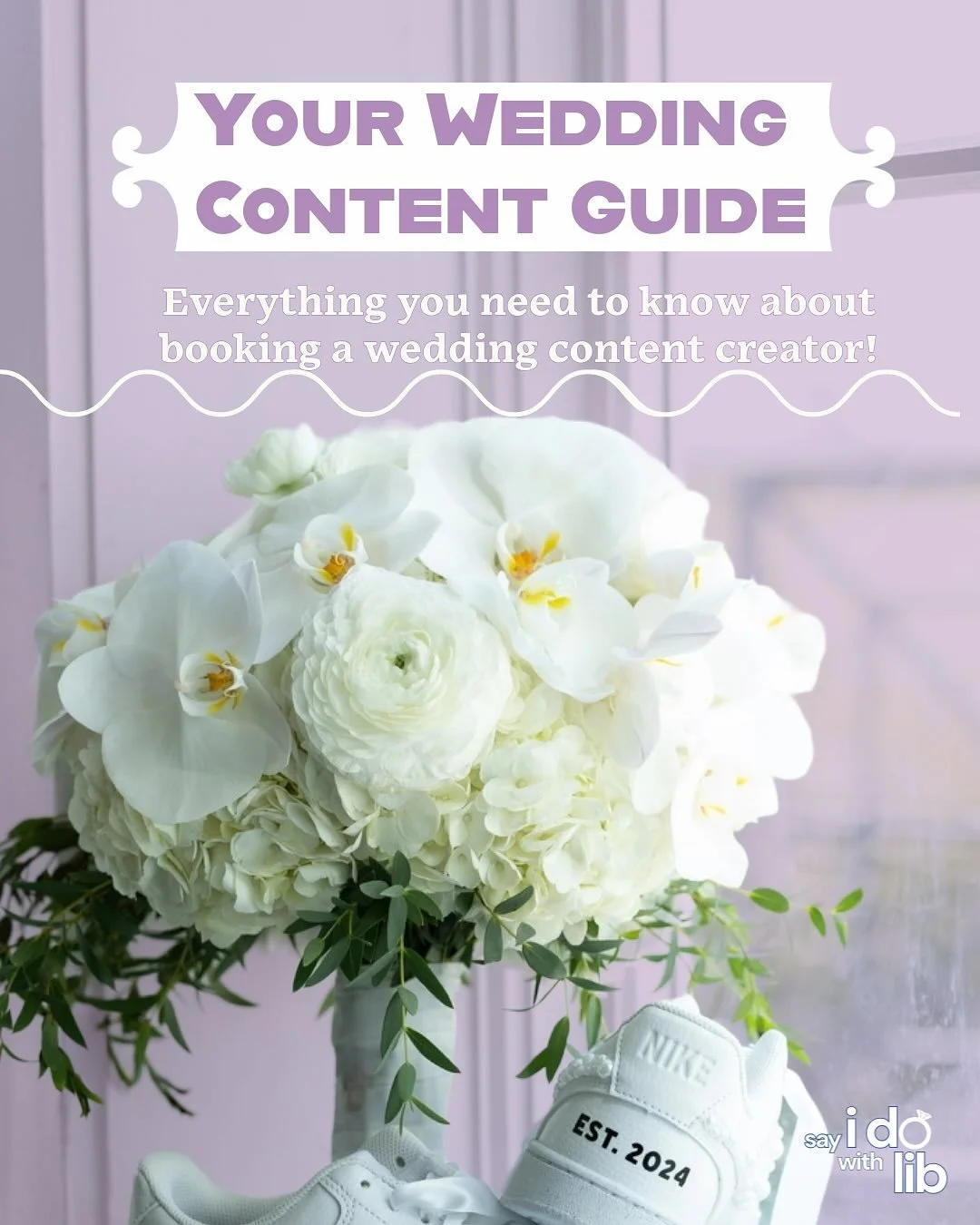 Your Wedding Content Guide is officially here 💍✨ From glam moments to champagne pops to the tiny details you don&rsquo;t want to forget &mdash; I&rsquo;m here to capture it all.If you&rsquo;re getting married in 2025, 2026, or playing with the idea&