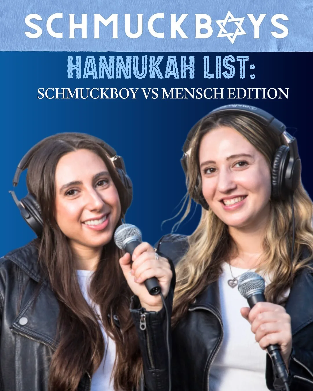 Less than a month till Chanukkah! Gift guide is LIVE for our SchmuckBoys &amp; mensches 🕎🔥

#Chanukkah #Hanukkah #JewishCreator #JewishContent #NJB #GiftGuide #HolidayGiftGuide #JewishHumor #JewishGirls #NYCJews #Podcast