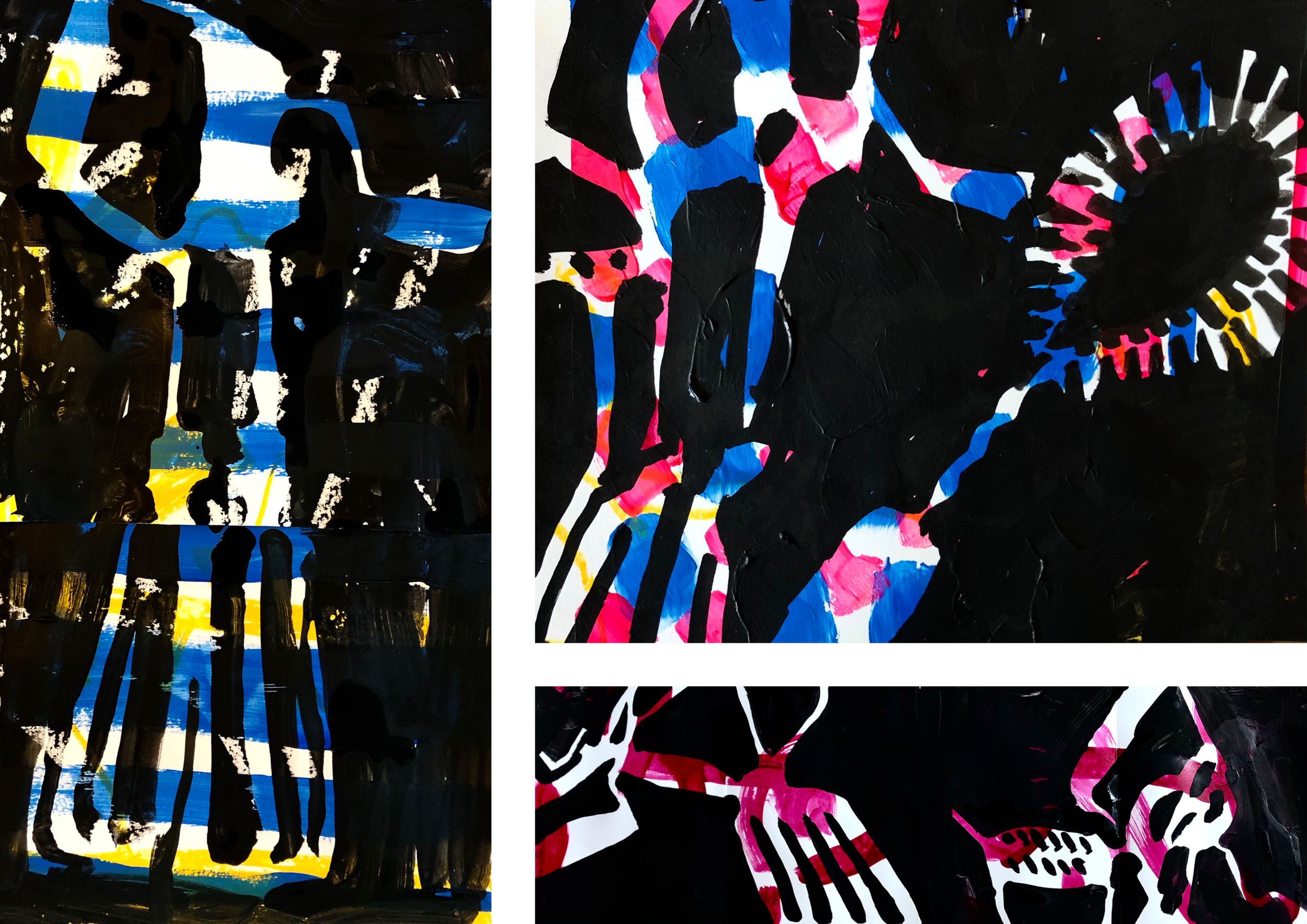 UAL Drawing Club | Negative space drawing | Trudi Esberger