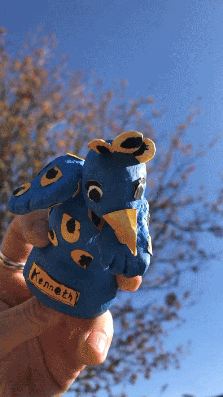 3D Animation | Kinetic Sculpture | Bird | Trudi Esberger