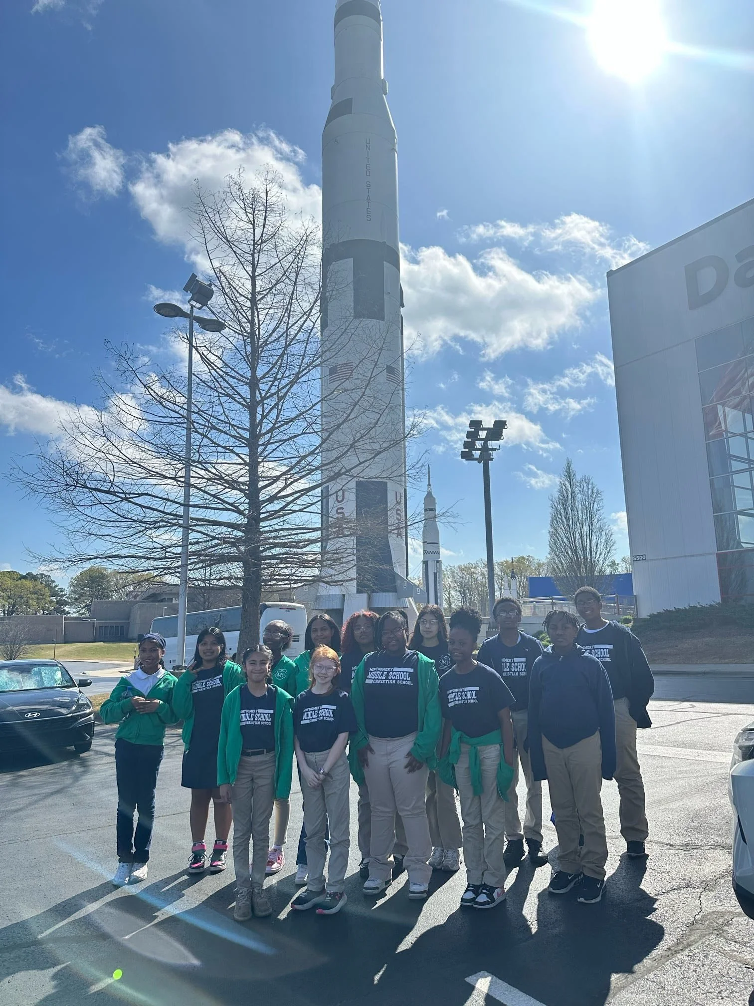 Montgomery Christian School 6th Graders Blast Off at Space Camp