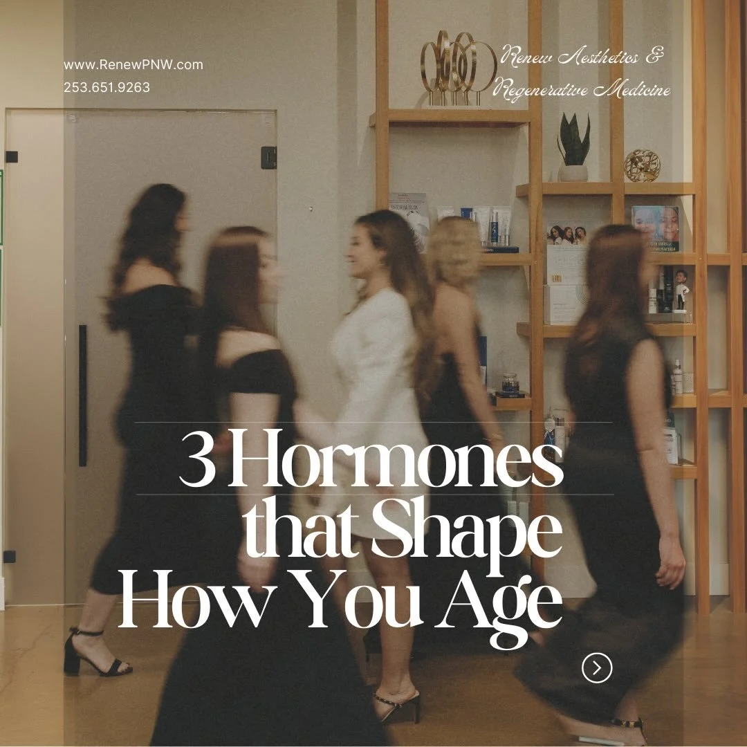 📸The Bigger Picture:

🌿When estrogen, progesterone, and/or testosterone decline, the body often:
&bull; Compensates by increasing cortisol
&bull; Loses oxytocin-mediated nervous system balance
&bull; Enters a chronic stress-aging loop

This is why 