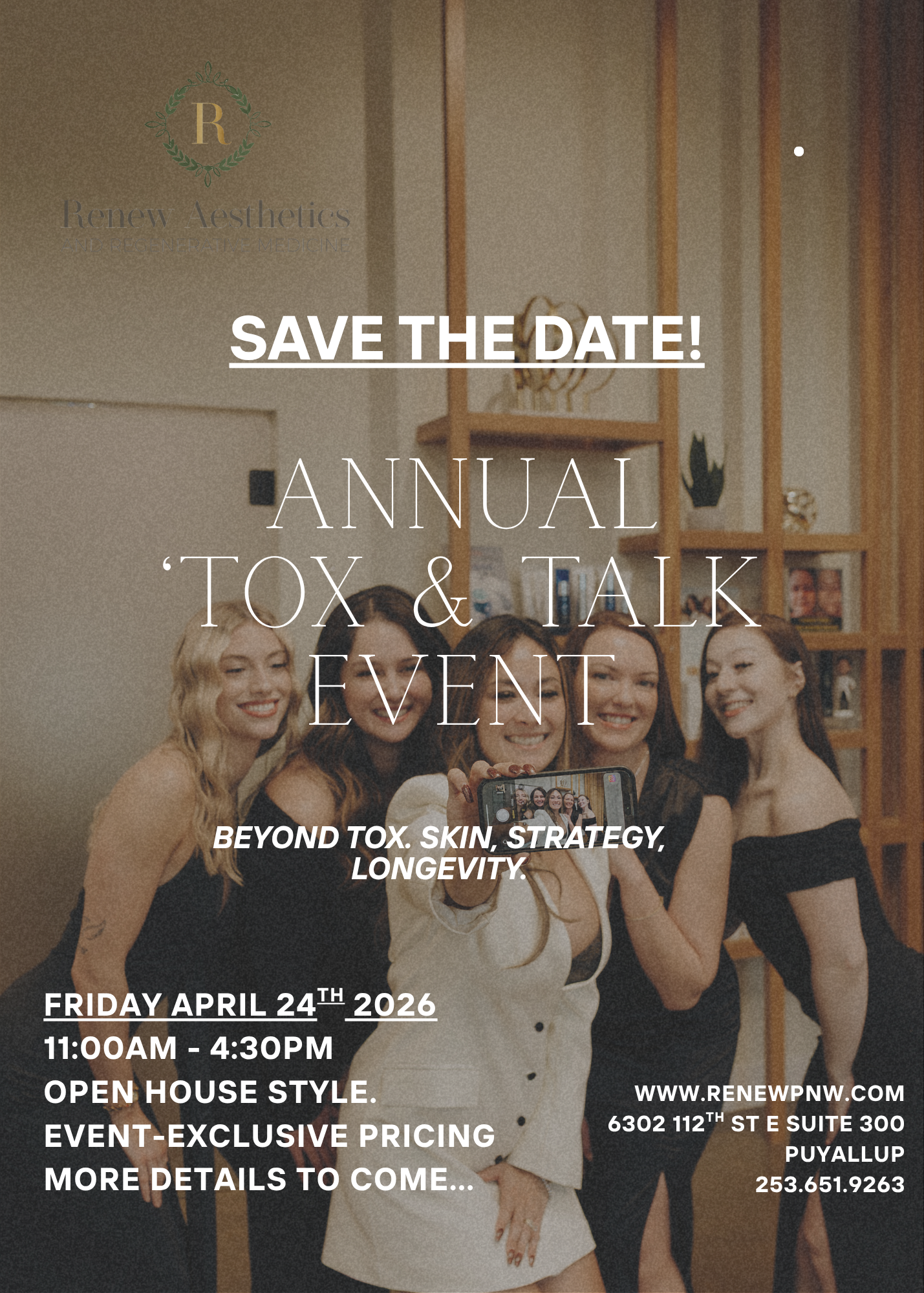 botox dysport xeomin event medspa puyallup party