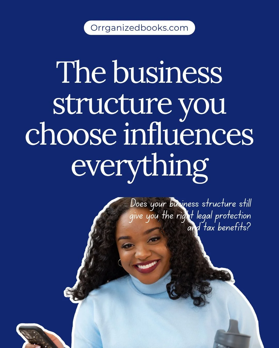 Your business structure can impact how you pay taxes, how you pay yourself, payroll requirements, liability protection, and potential tax savings.

As your business grows, the structure that worked in the beginning may no longer be the most tax effic