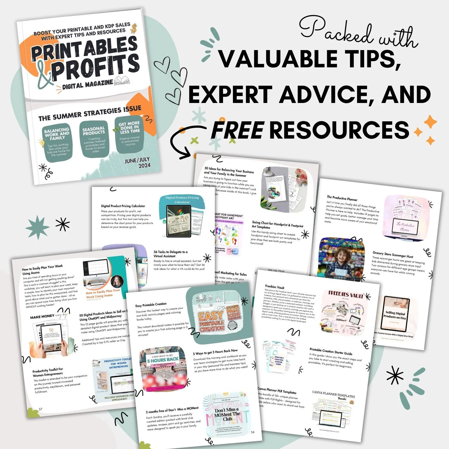 Printables and Profits Thank You — Regel Designs