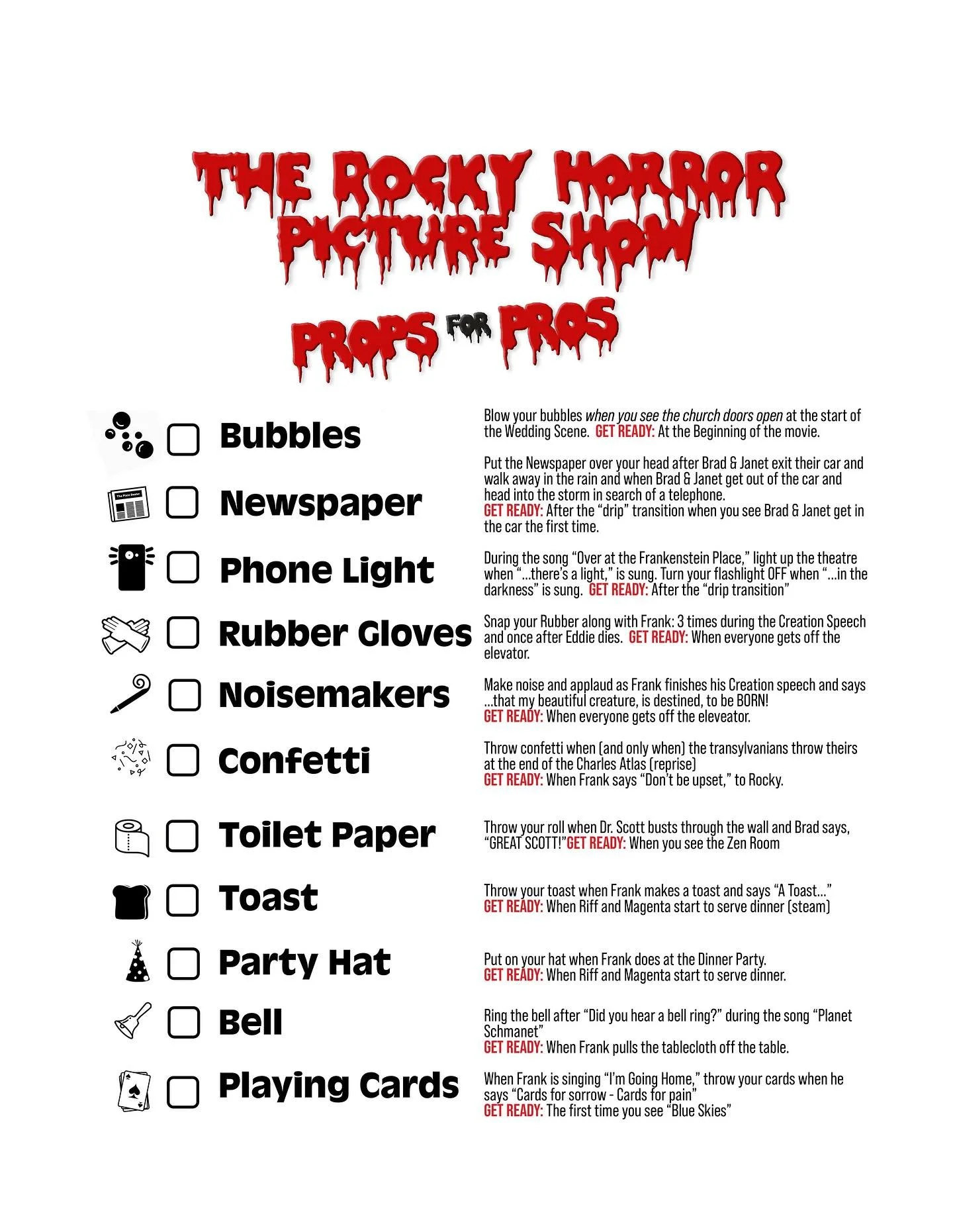 Get your tickets and 🌟PROP BAGS🌟 for The Rocky Horror Picture Show this Friday, October 24th at @thelewistheatre ✨🫦🎩🩺🌀❤️&zwj;🔥

This is an interactive, immersive experience you don&rsquo;t want to miss! Get movie tickets + prop bags at the 🔗l