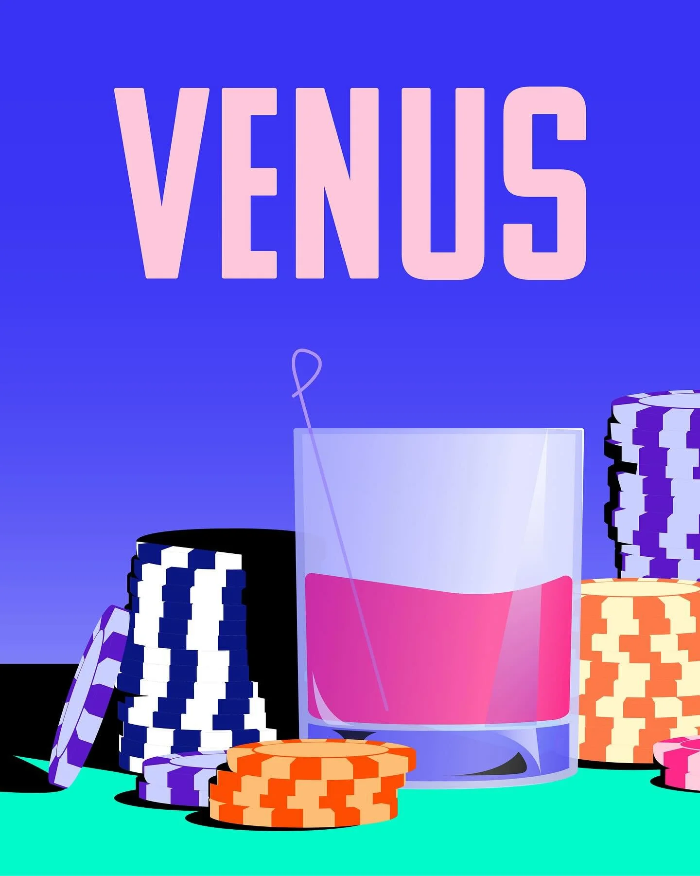 motion design, spring 2023

***full video on reels***

&hellip;

Title sequence! Venus is a show about two girls who are hitmen for a space casino tycoon

&hellip;

My first introduction to after effects! What a learning curve, but also what a fun ex
