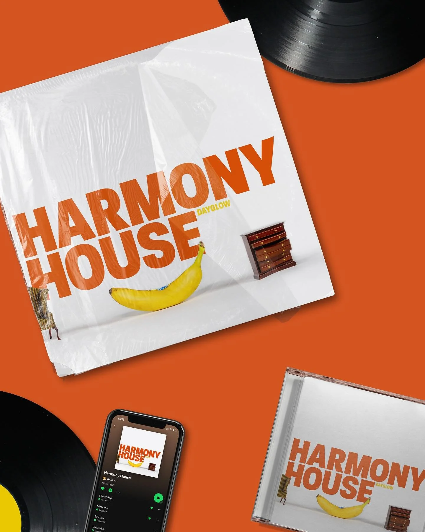 photo 2, fall 2021

&hellip;

A redesign of Dayglow&rsquo;s second album, Harmony House!

Driven by 70&rsquo;s soft rock and early 80&rsquo;s pop with a modern bedroom-pop twist, this album is a youthful story about being connected to those around yo