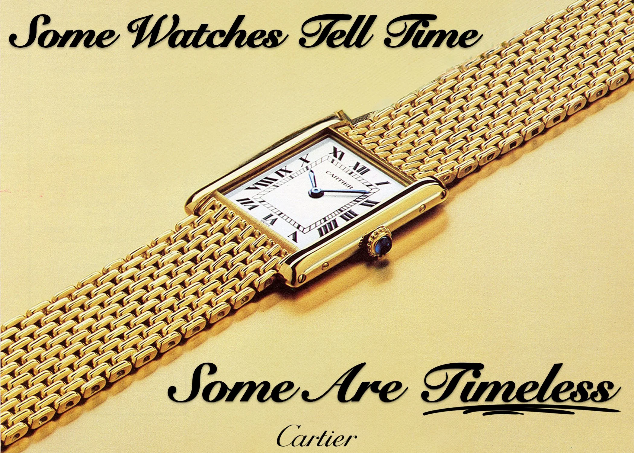 Cartier Tank Timeless