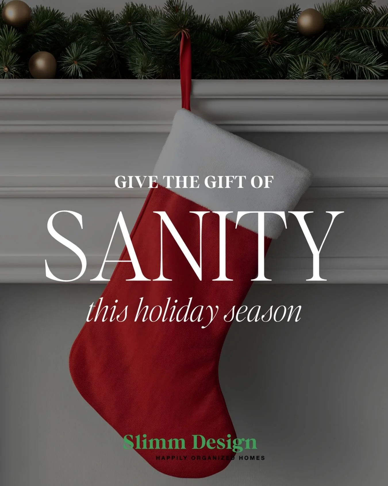 Skip the candles and sweaters this year. Give the gift that saves someone&rsquo;s sanity. 🙌

Our holiday gift packages are officially live and they can be used any time through the end of 2026:
 ✔️ Two hour decluttering session with a three person t