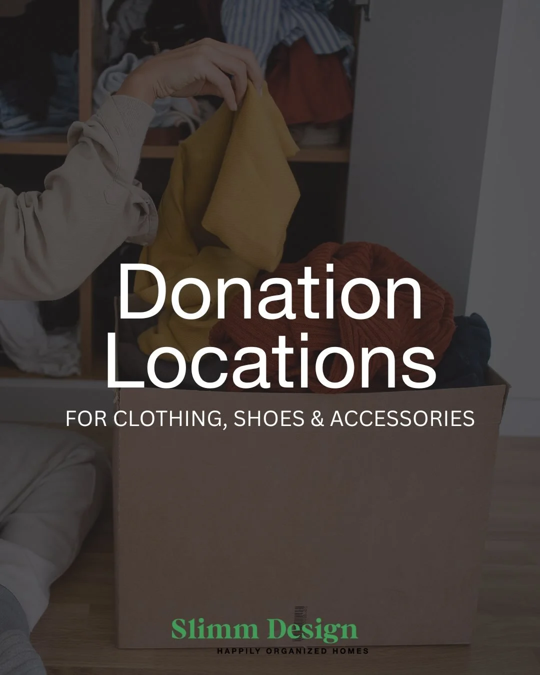 Decluttering clothing, shoes, and accessories after the holidays is one of the best ways to start the new year with a lighter, calmer home. Thoughtful donating gives your gently used items a second life and supports families who truly need them.

And