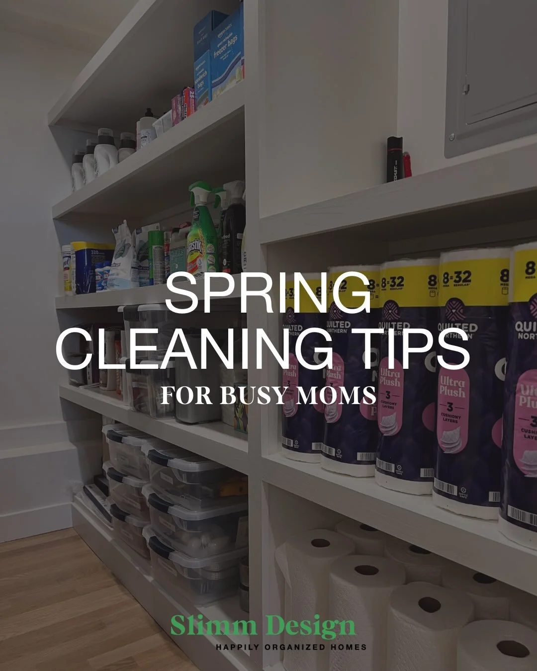 Spring cleaning doesn&rsquo;t have to mean tackling the entire house in one weekend. For busy moms, the biggest impact usually comes from resetting the spaces you use every single day.

Start by editing, not organizing. The more stuff you have, the m