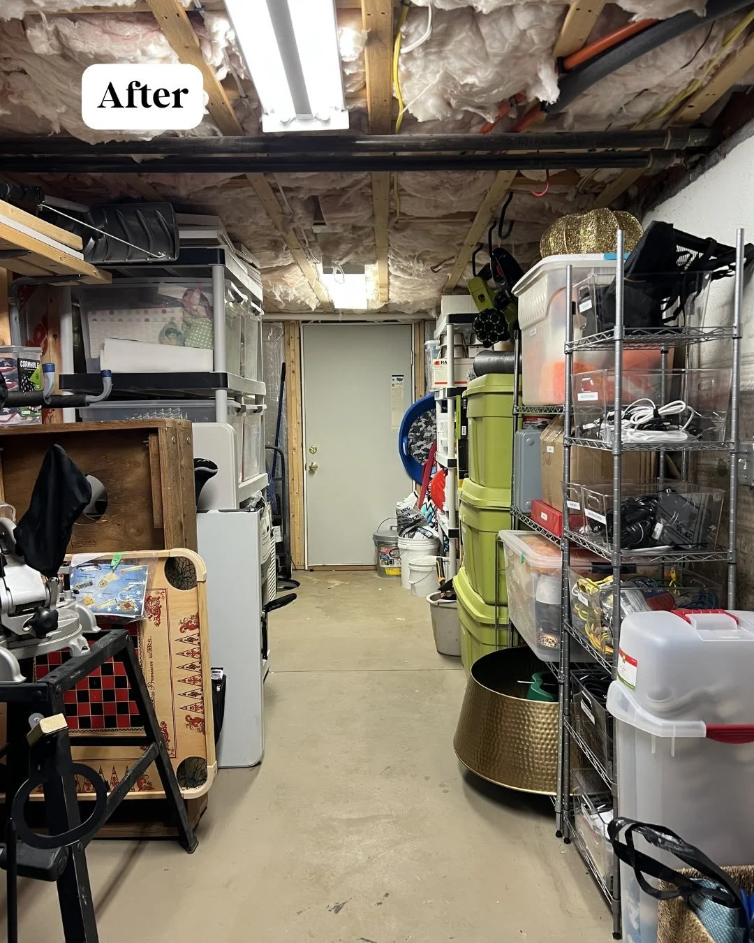Out of sight&hellip; but definitely not out of mind.

Basements have a way of turning into the drop zone for everything that doesn&rsquo;t have a real home&hellip; and suddenly you&rsquo;re navigating boxes, random cords, and things you forgot you ev