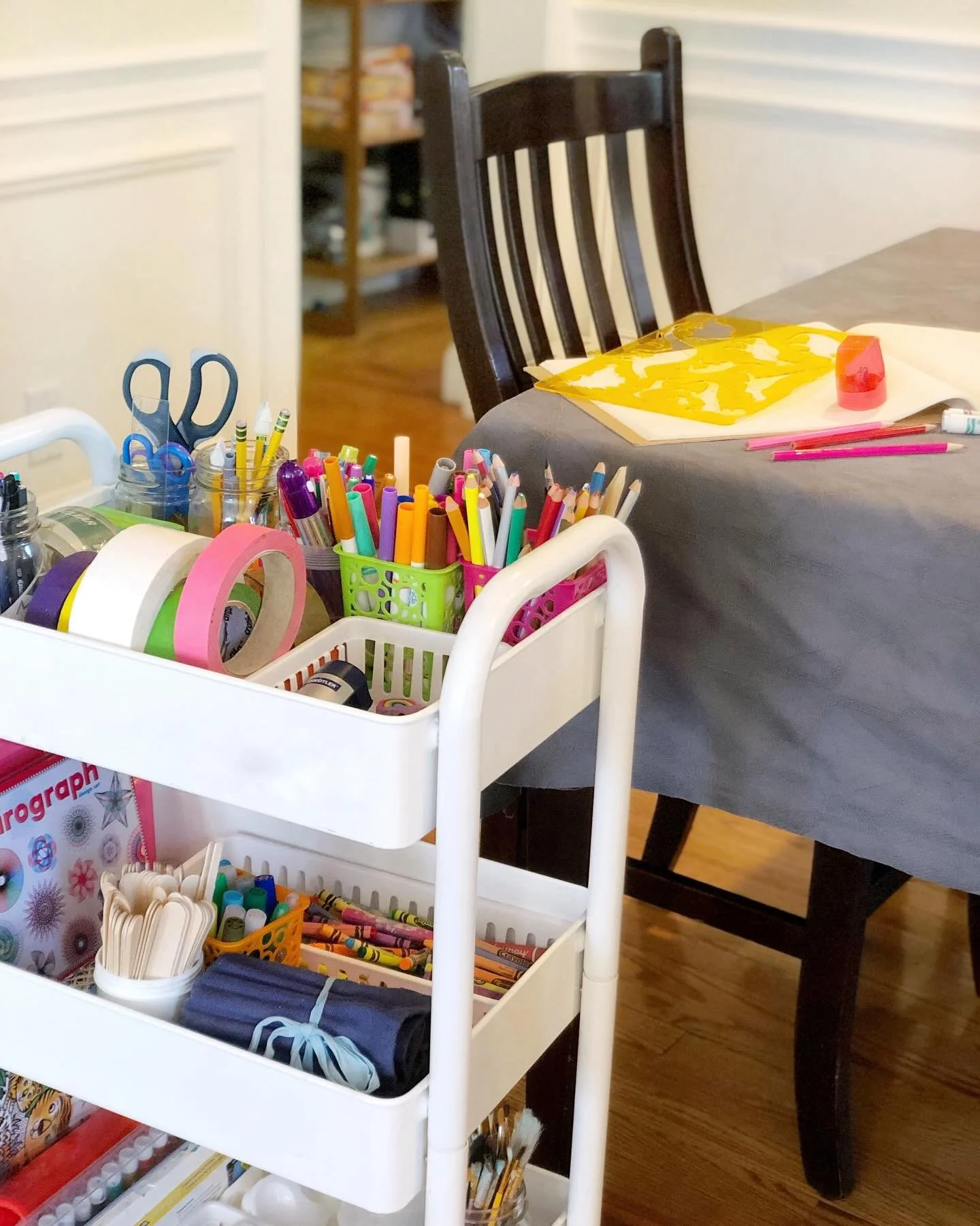 Summer&rsquo;s coming, which means more time at home, more &ldquo;I&rsquo;m bored,&rdquo; and somehow every craft supply you own ends up on the dining room table.

The goal isn&rsquo;t to have less activities, it&rsquo;s to have a setup where everyth
